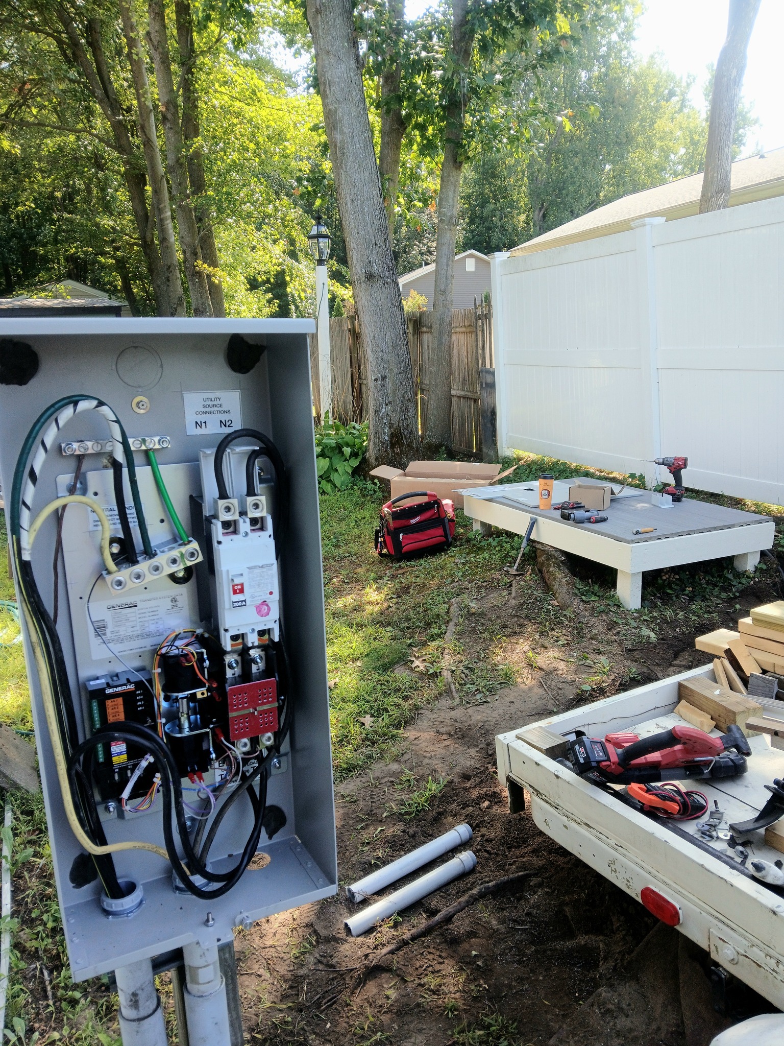 NEW TRANSFER SWITCH