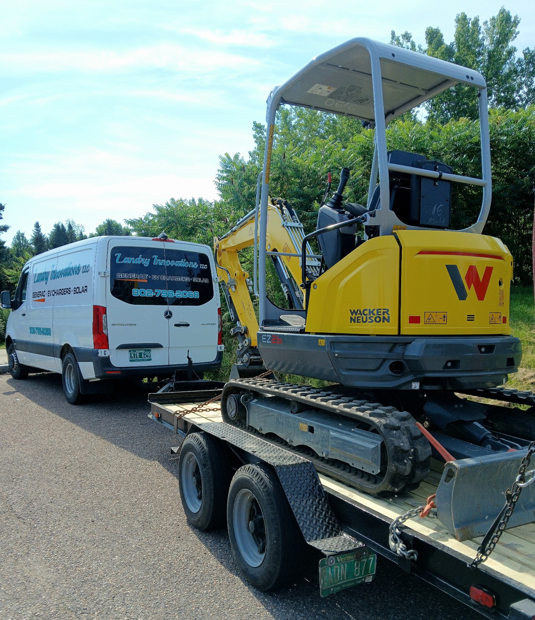 Work Van EXCAVATOR