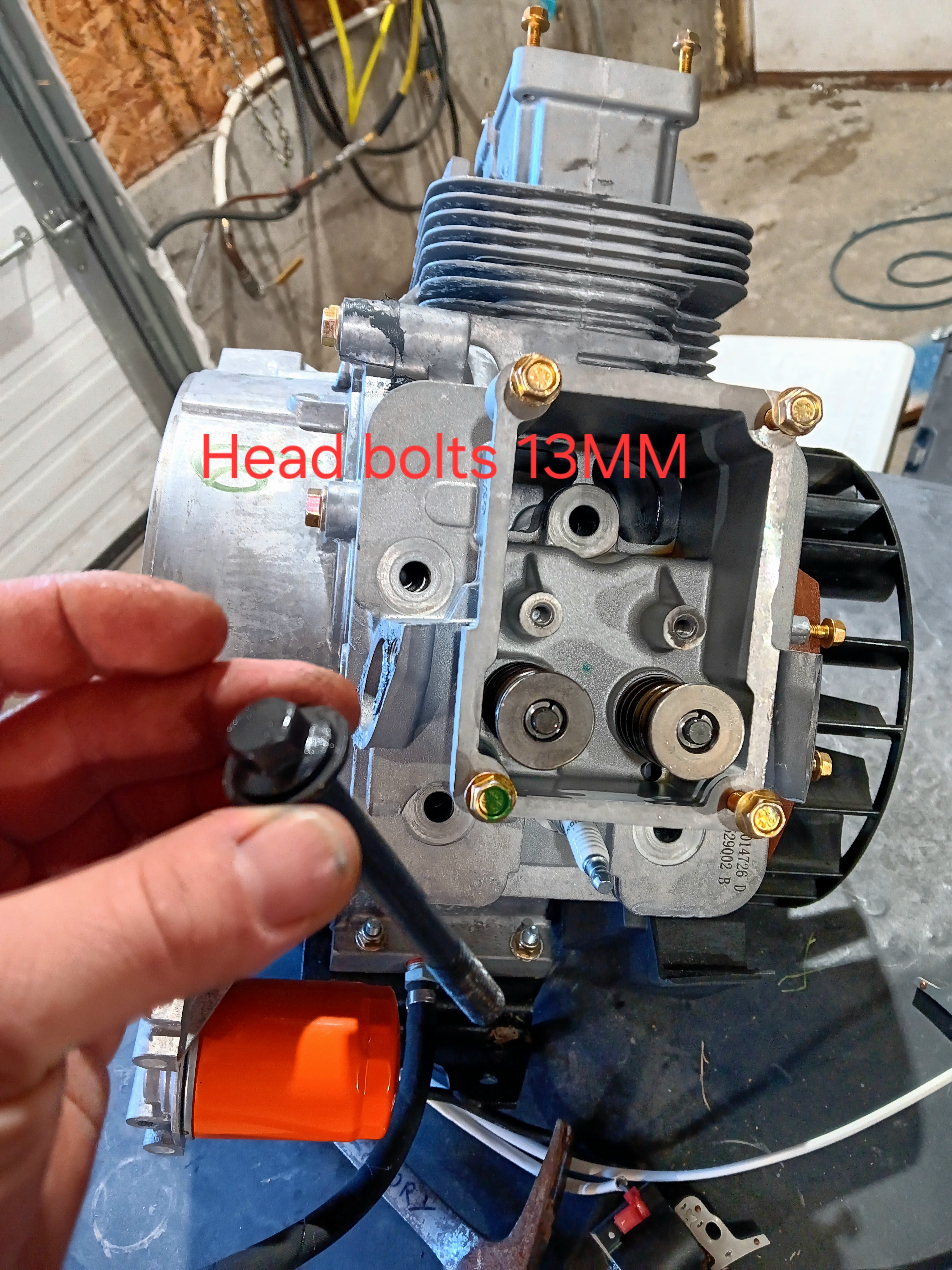Generator head repair