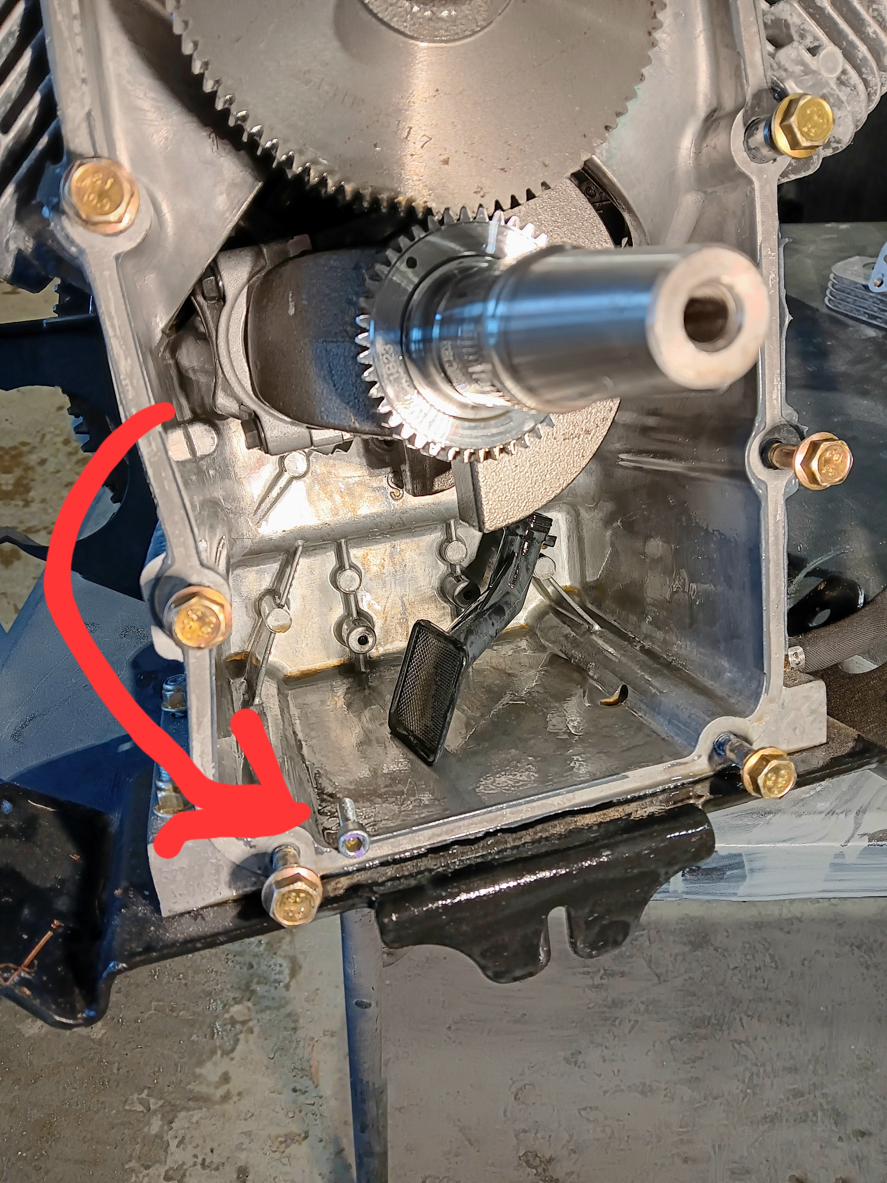 Pickup tube bolt repair