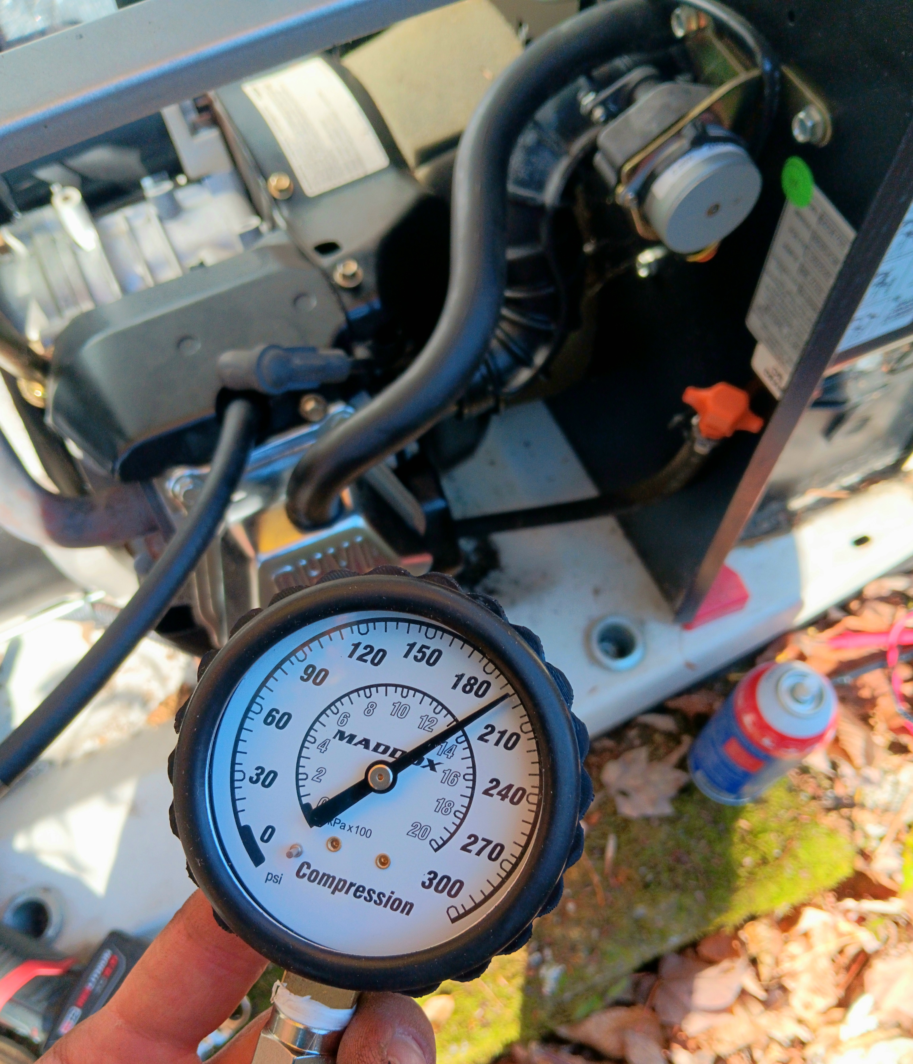 Generator compression check