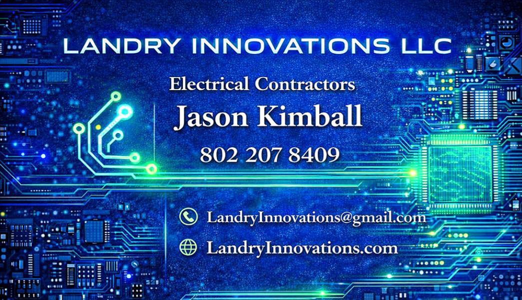 Business card - Jason Kimball (Landry Innovations LLC)